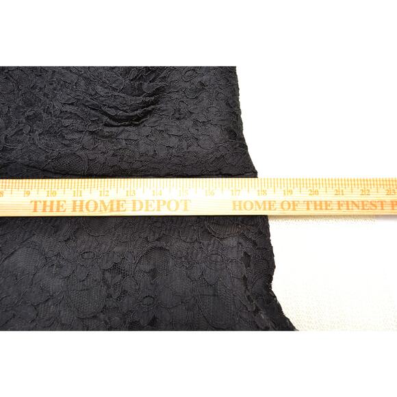 Mori‎ Lee By Madeline Gardner Black Lace Strapless Sweetheart A-Line Dress US 20 - Picture 6 of 7